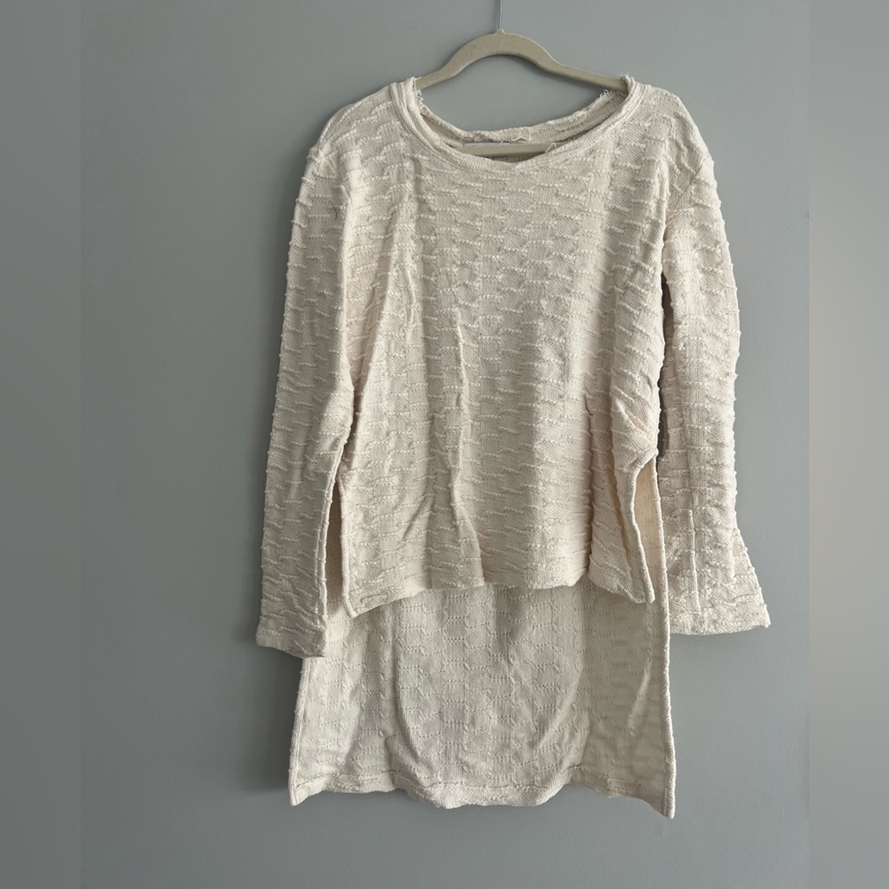 Anthropologie High Low Knitted Sweater